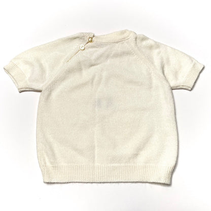 Mouse Friends Embroidery Knit Sweater Shirt 6M