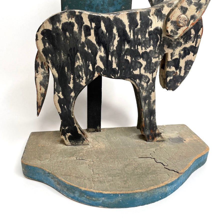 Missouri Mule Mfg. Co. Folk Art Cigarette Dispenser