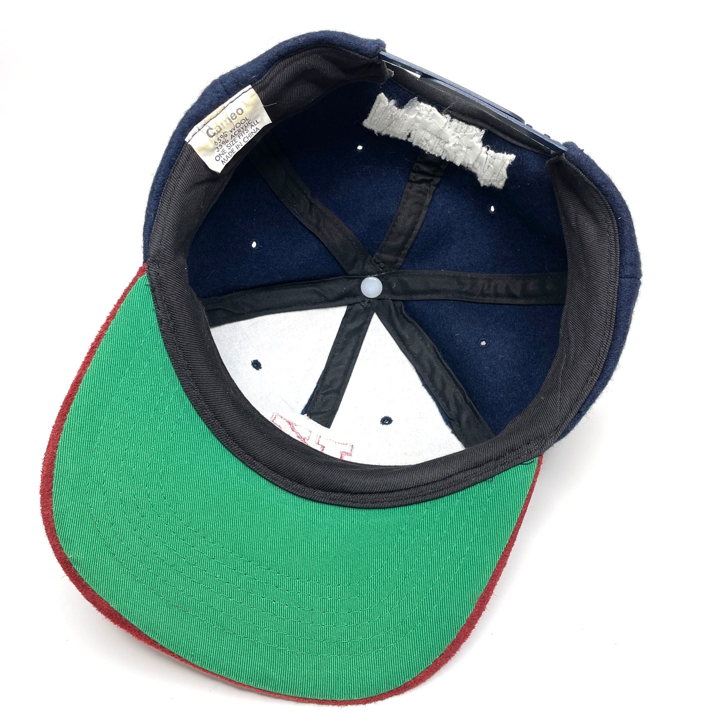 Universität zu Köln (University of Cologne) Vintage Wool Snapback Hat - Navy