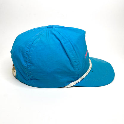 The Phoenician AZ Vintage Rope Strapback Hat - Blue