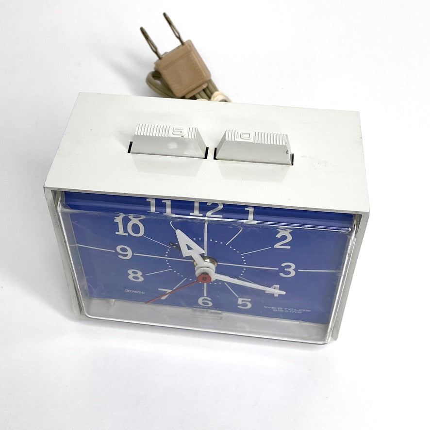 70s/80s Vintage Dunmar Drowse S16-C Westclox Electric Alarm Clock