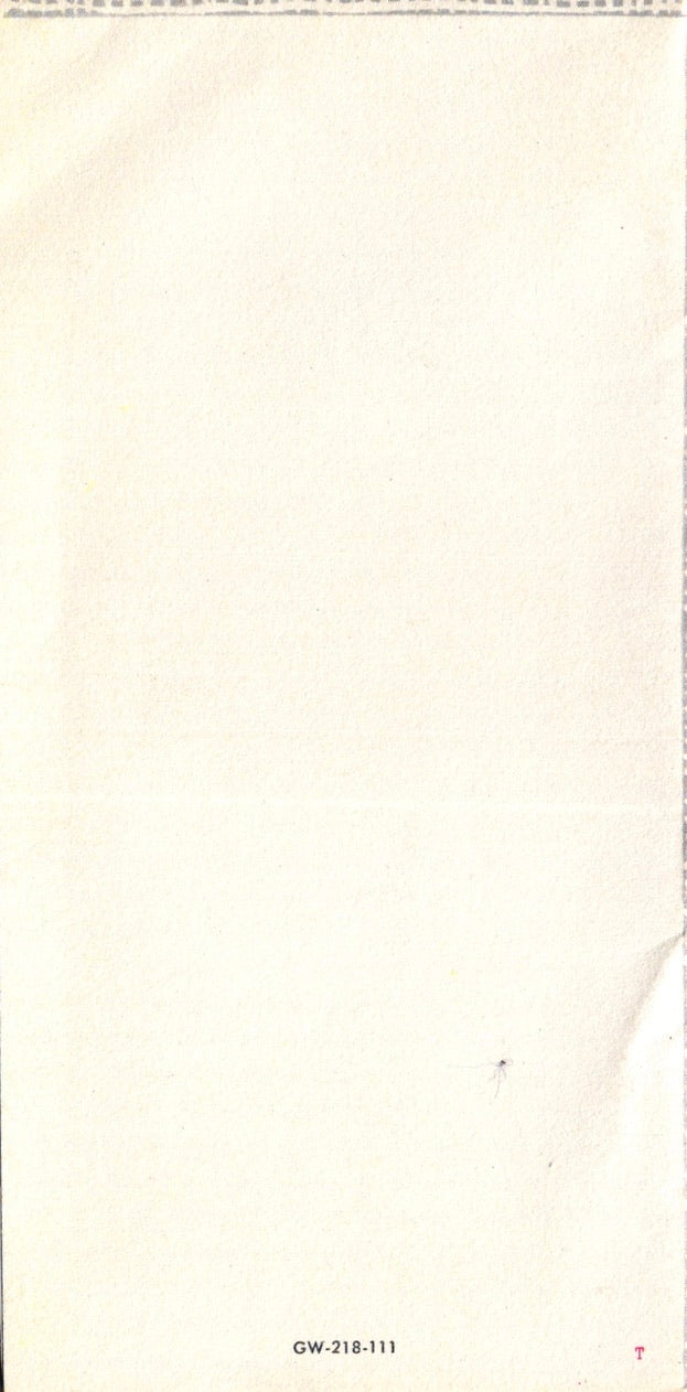 Get Well Soon - Flowers - Slim Vintage Greeting Card