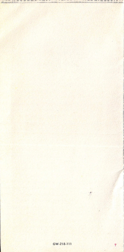 Get Well Soon - Flowers - Slim Vintage Greeting Card