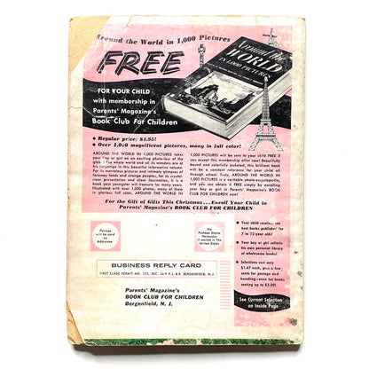 Children's Digest: Reluctant Dragon ft. Dr Suess 1958 Kids Activity Book