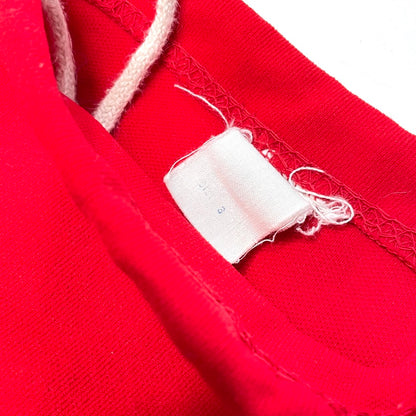 Red & White Athletic Shorty Shorts NB