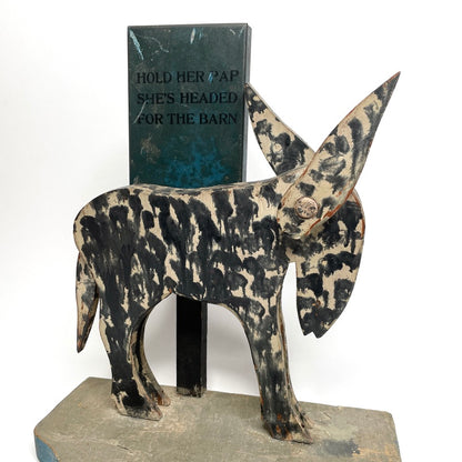 Missouri Mule Mfg. Co. Folk Art Cigarette Dispenser