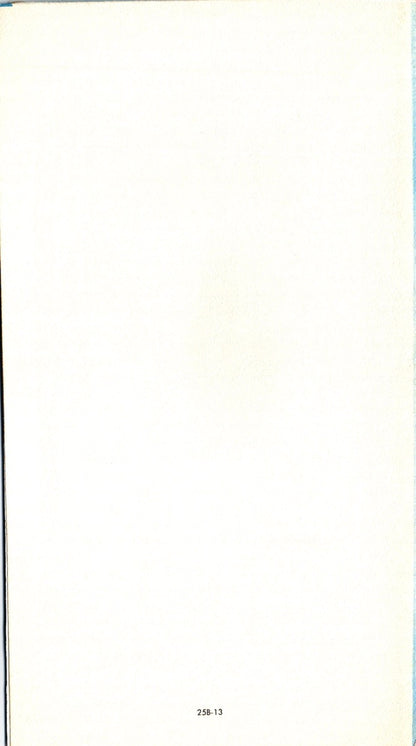 Birthday - Blue Flowers - Slim Vintage Greeting Card - Gold Stamped + Embossed