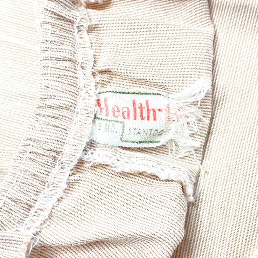 Bus & Cars Embroidery Woven Beige Overalls 9M