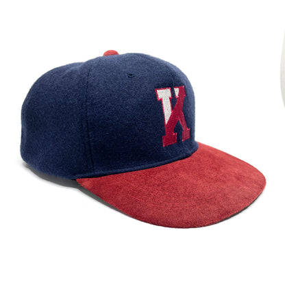 Universität zu Köln (University of Cologne) Vintage Wool Snapback Hat - Navy