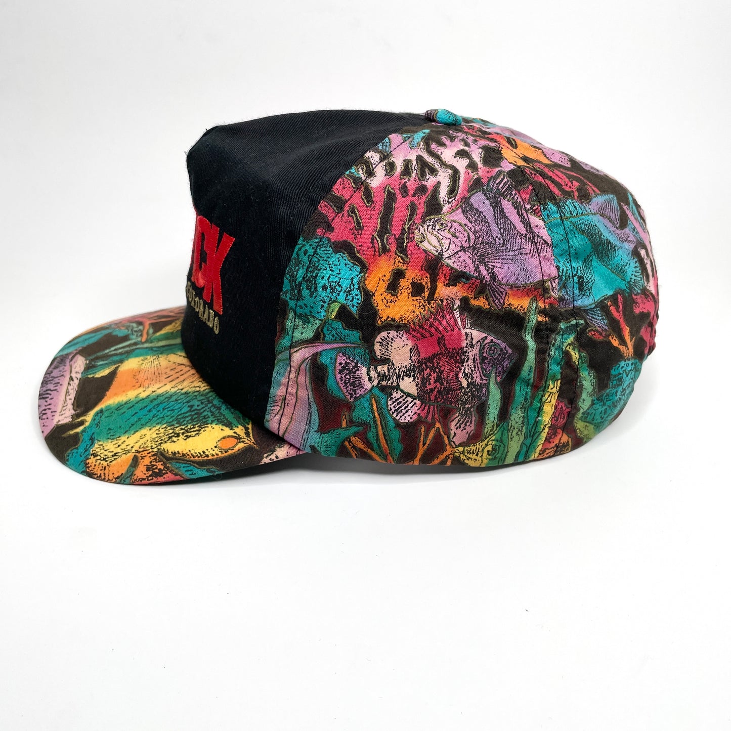 The Outback Keystone Ski Resort Vintage Snapback Hat - Coral