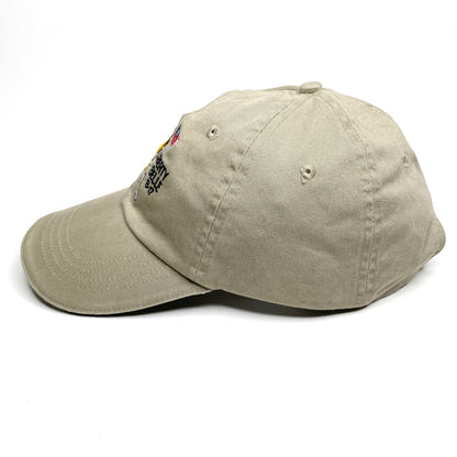 Liberty Belle B-17 Airforce WWII Vintage Strapback Hat - Beige