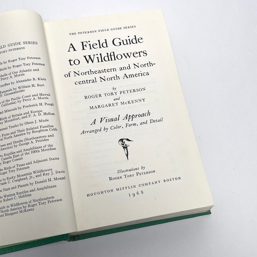 1968 Peterson & McKenny Field Guide To Wildflowers (Northeast)