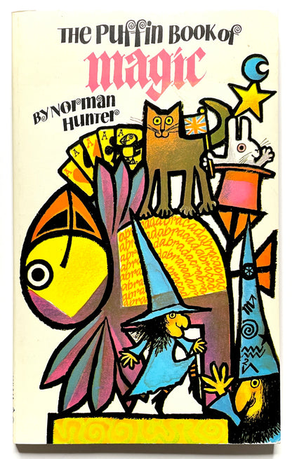 Puffin Book of Magic 1973 Illustrated Paperback Book
