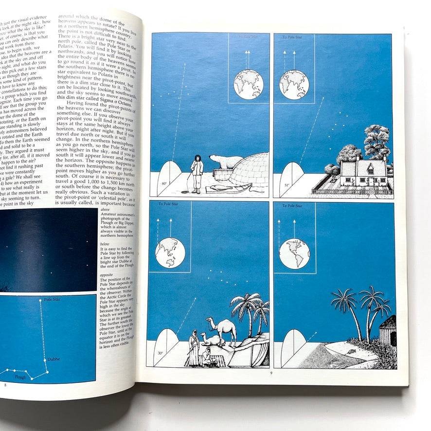 The Practical Astronomer 1984 Illustrated Hardcover Book