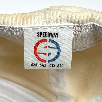 Michigan State Rose Bowl 1988 Corduroy Vintage Snapback Hat - White