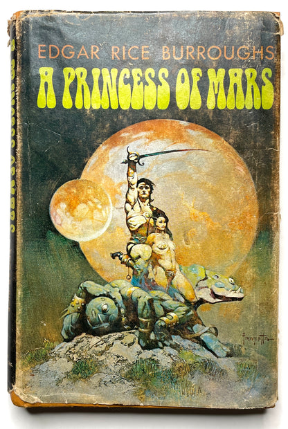A Princess of Mars by Edgar Rice Burroughs (1912) - Vintage 70s Sci-Fi Book