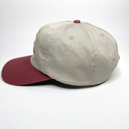 Colorado Souvenir Canvas Vintage Strapback Hat - Beige