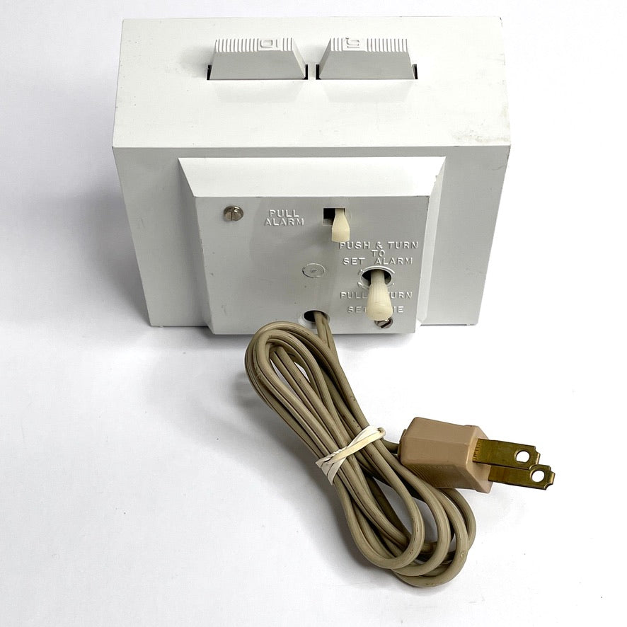 70s/80s Vintage Dunmar Drowse S16-C Westclox Electric Alarm Clock
