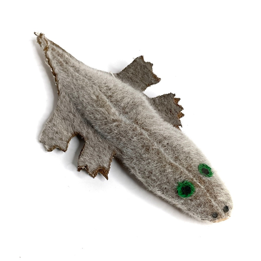Vintage Handmade Alligator Brooch