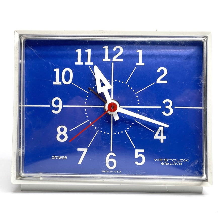 70s/80s Vintage Dunmar Drowse S16-C Westclox Electric Alarm Clock