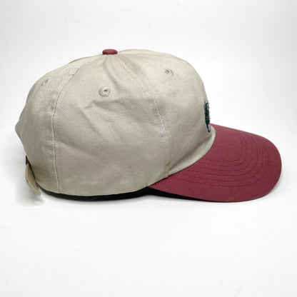 Colorado Souvenir Canvas Vintage Strapback Hat - Beige