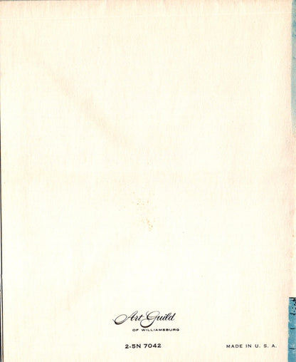 New Years - Helicopter Message - Vintage Greeting Card