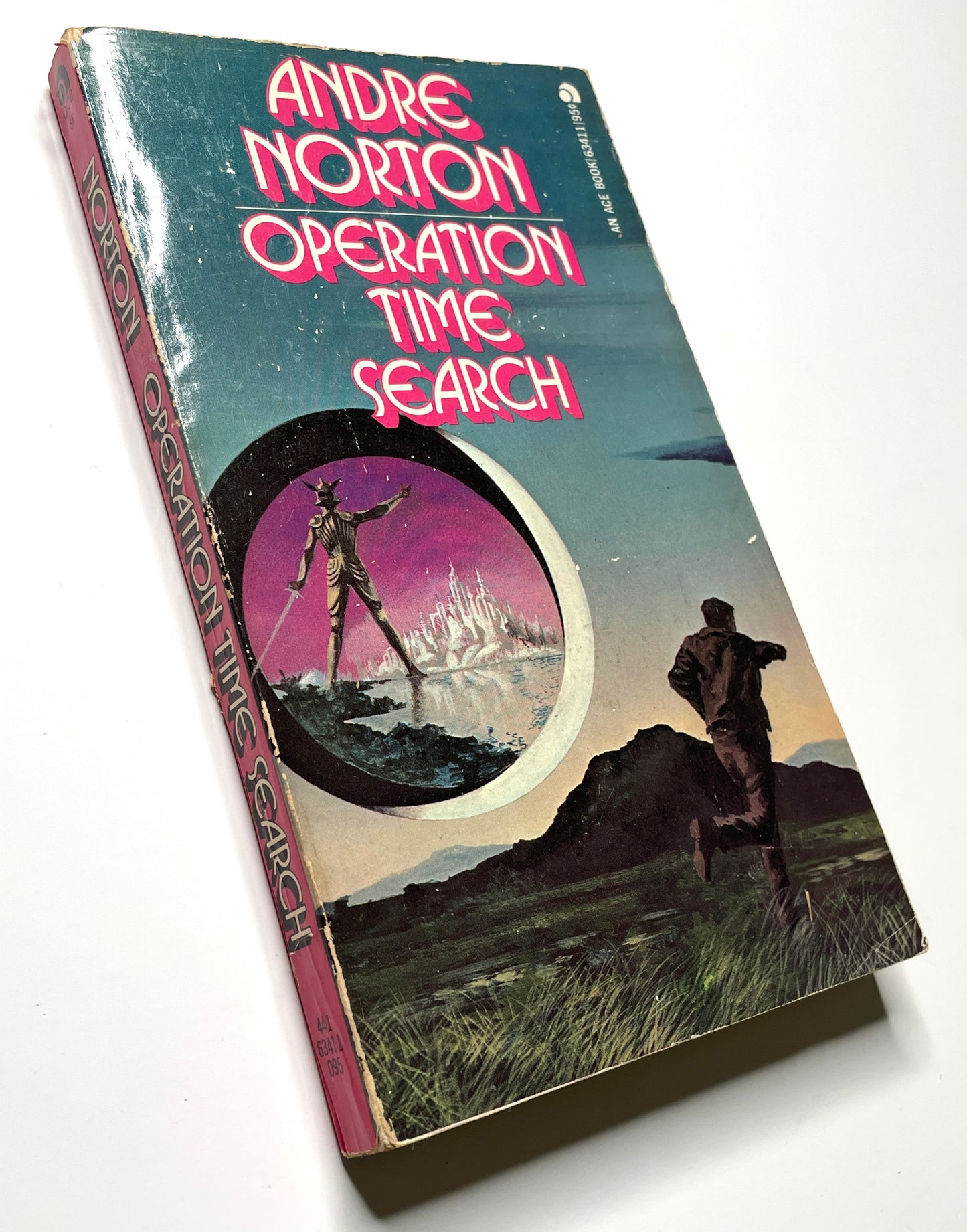 Operation Time Search by Andre Norton (1967) - Vintage 60s Sci-Fi Paperback Book