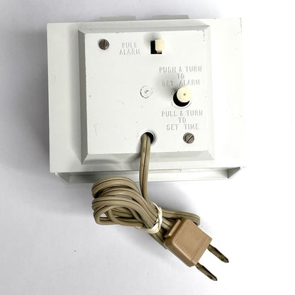 70s/80s Vintage Dunmar Drowse S16-C Westclox Electric Alarm Clock