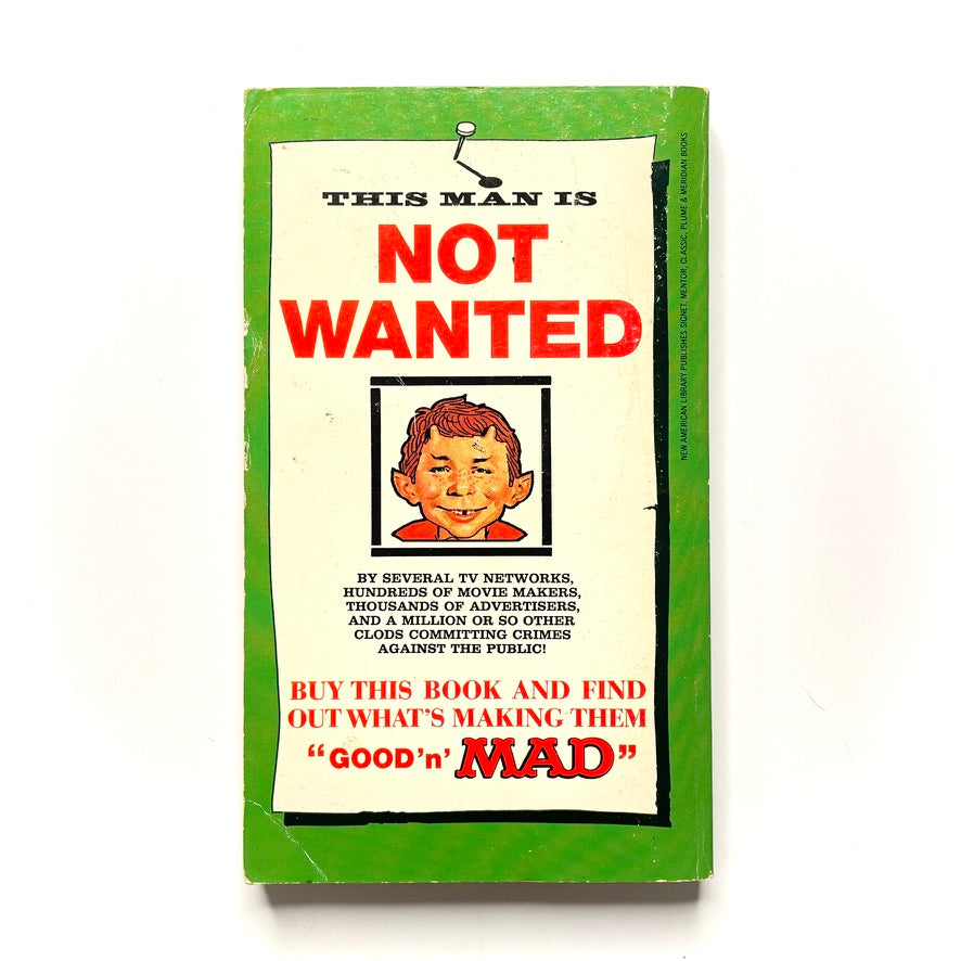 Good 'N' Mad 1969 Paperback Comic Book