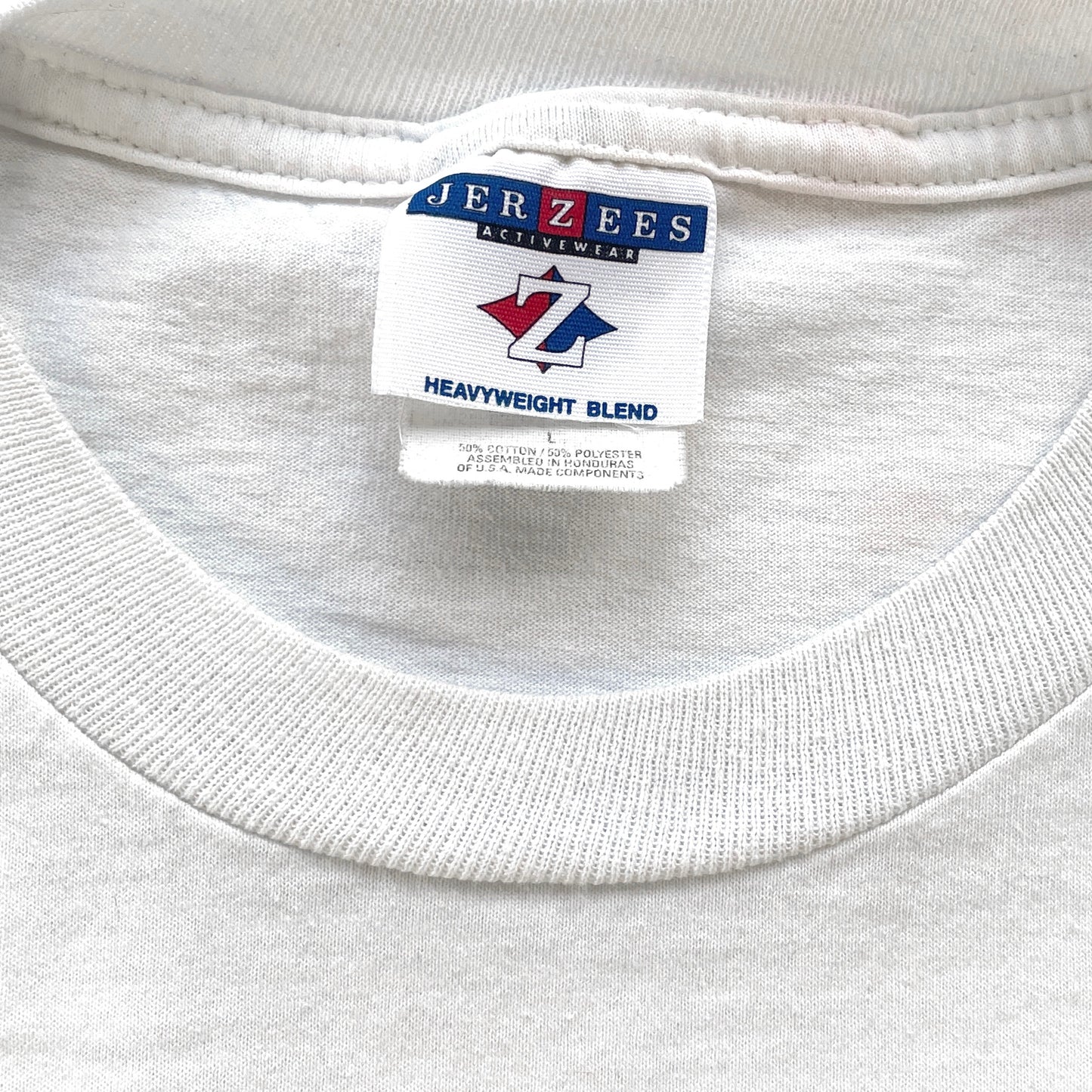 90s Vintage Thunder Handmade Clip Art T-Shirt White (L)