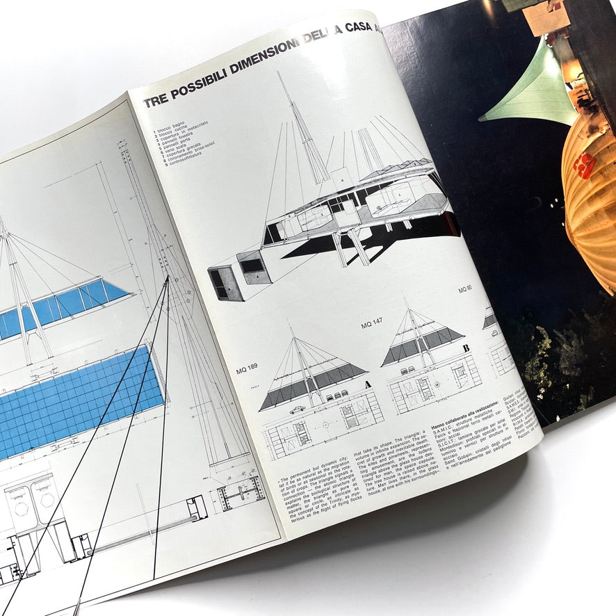 Domus No. 512 1974 Italian Design Magazine