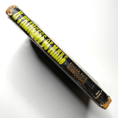 A Princess of Mars by Edgar Rice Burroughs (1912) - Vintage 70s Sci-Fi Book