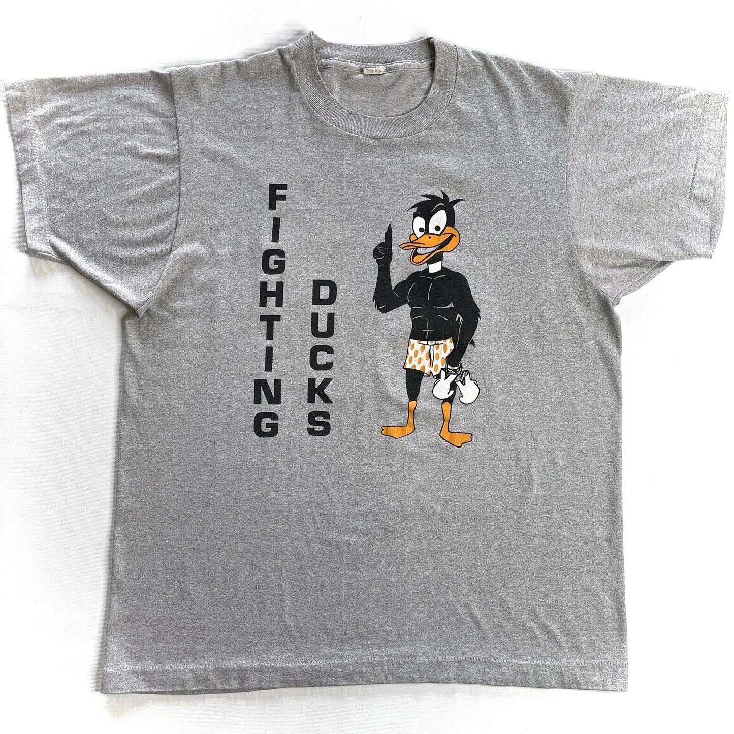 Vintage Fighting Ducks Boxing Screen Stars T Shirt (Medium)